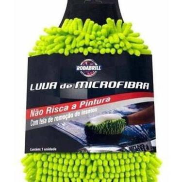 Imagem de Luva De Microfibra Rodabrill Lavagem Automotiva