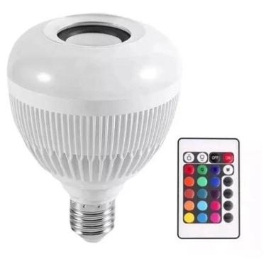 Imagem de Lâmpada Bluetooth Music Rgb Com Controle
