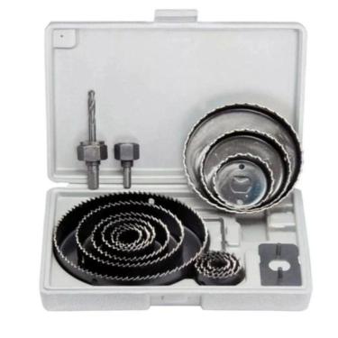 Imagem de Kit De Serra Copo Para Madeira Com 16 Peças Gorillaz Import