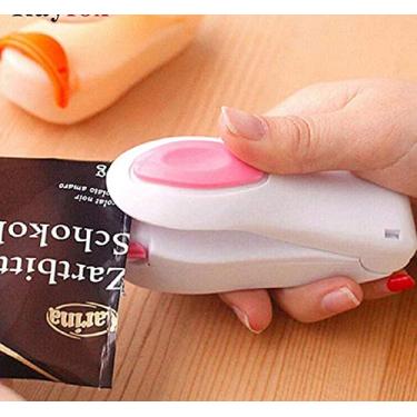 Imagem de Mini Maquina Portátil Seladora Plástico e Embalagem à Pilha