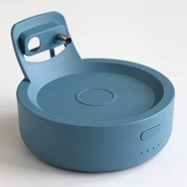 Imagem de Base de Bateria Echo Dot 4 Original - Suporte de Bateria Portátil de 5200 mAh Suporte para Echo Dot 4 Longa Duração 6 Horas Tempo de Reprodução Base de Bateria para Echo Dot 4ª Geração, IBMKIDS (Azul)