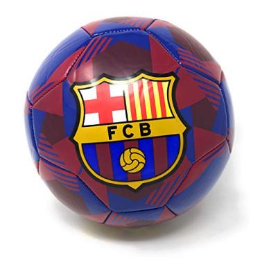 Imagem de Bola de futebol FC Barcelona tamanho 5 Messi Barca Futbol Balon de Futbol Oficialmente Licenciada – Ótima para bola de futebol infantil, jogadores, treinadores, treinadores | Treinamento de futebol | Prática | Brocas de tiro | Habilidades