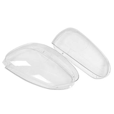 Imagem de Abajur transparente para farol, luz frontal, capa de lente de policarbonato para farol 1K6941005S/1K6941006S