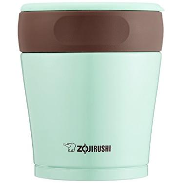 Imagem de Frasco de alimentos isolado a vácuo de aço inoxidável Zojirushi SW-GD26-AP, caixa Bento, retenção de calor e frio, boca larga, 260 ml, azul