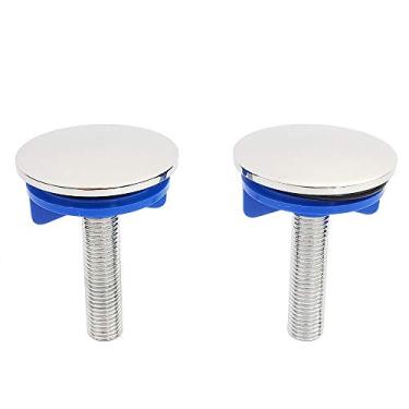 Imagem de Orifício de cobertura de pia de torneira de cozinha de 5 cm, cobertura de orifício de pulverização de pia de cozinha, tampa de metal em branco, tampa de tampa, 2 peças