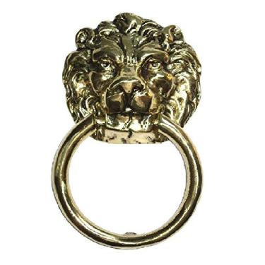 Imagem de Batedor De Porta (aldrava) Modelo Leão Alumínio Fundido