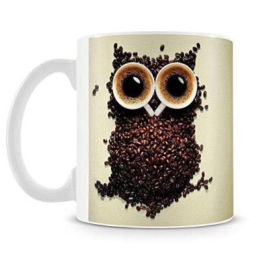 Imagem de Caneca Personalizada Café Coruja