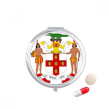 Imagem de Jamaica North America – Porta-comprimidos com emblema nacional