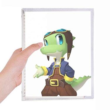 Imagem de Caderno Dinossauro Kingdom Love You com Folhas Soltas e Diário Recarregável