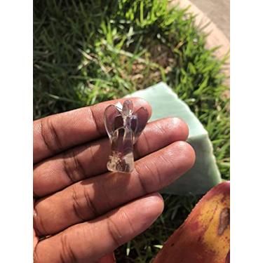 Imagem de PINGENTE ANJO QUARTZO FUMÊ - (2,5 a 3,5) cm
