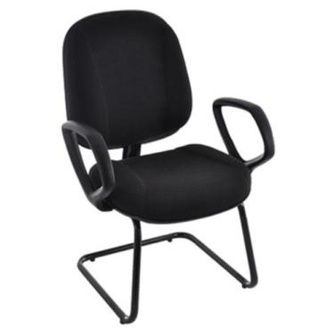 Imagem de Cadeira Diretor Com Braços Base Fixa Em S  Linha Classic - Design Offi