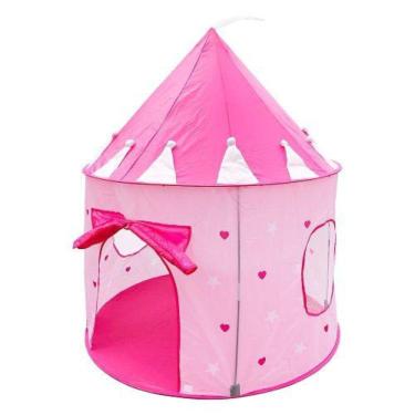 Imagem de Barraca Infantil Rosa Castelo Das Princesas Dobrável - DM TOYS