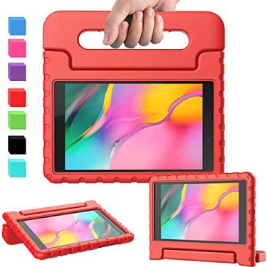 Imagem de Capa Infantil Maleta Compatível Para Samsung Galaxy Tab S2 8.0'' T715 T710 T713 T719 VERMELHO. EVA, Emborrachada, Leve