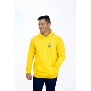 Imagem de Moletom Masculino Blusa De Frio Canguru Et Tumblr Alien Top