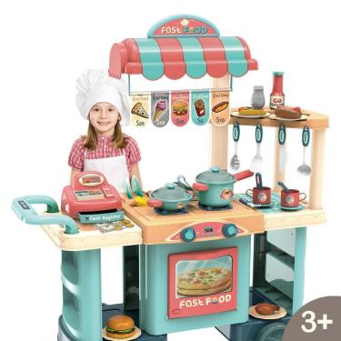 Imagem de Food Truck de Brinquedo Fast-Food - Replay Kids