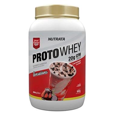 Imagem de Proto Whey (900g) - Morango com Chocolate, Nutrata