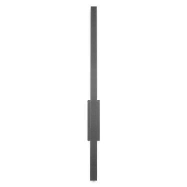 Imagem de 8 Arandelas Traço Frame Linear Reta Led 6w 50cm 3000k-preto