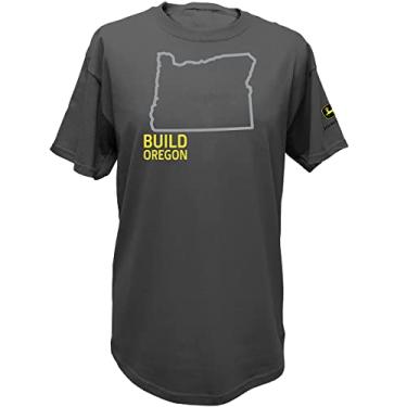 Imagem de John Deere Camiseta de manga curta Build State Pride, Oregon, XXG