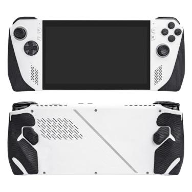 Imagem de TALONGAMES Punhos de controle compatíveis com ROG Ally kit de pele texturizada antiderrapante absorvente de suor para controle ROG Ally manoplas, botões, gatilhos, D-pad (versão clássica - preto)