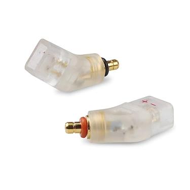 Imagem de okcsc Adaptadores para Westone Pro X10-X50 macho para cabo de 2 pinos, compatível com fones de ouvido MACH10-80 ou Linum BAX T2, qualidade de som sem perdas, um par de conversor de fone de ouvido