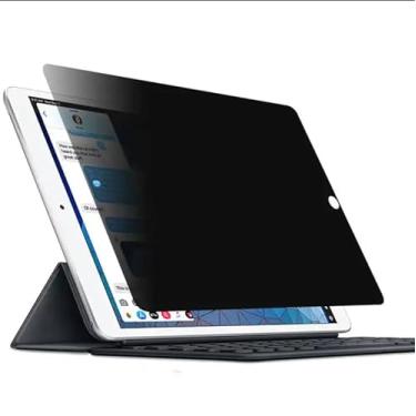 Imagem de XINDERS Protetor de tela de privacidade para iPad 9ª 8ª geração (10,2 polegadas, iPad 9/8/7, 2021/2020/2019) compatível com Apple Pencil de vidro temperado, 1 pacote