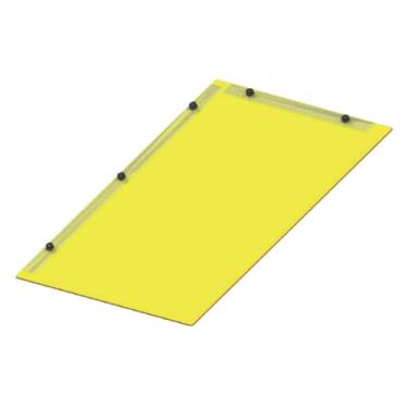 Imagem de Prancheta Desenho Técnico Arquitetura Engenharia AMARELO A1