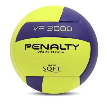 Imagem de Bola De Vôlei Penalty Vp 3000 - Amarela E Roxa