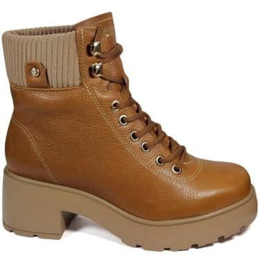Imagem de Bota Coturno Pegada Burnished Couro Feminino 282104-02-Feminino