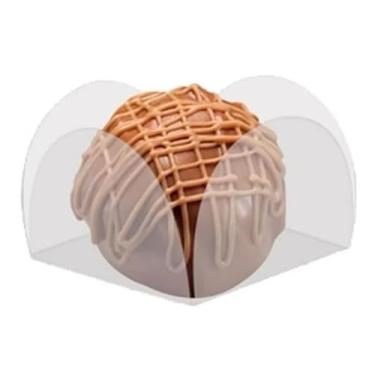 Imagem de Forminhas de Acetato 4 Pétalas Transparente (Ideal P/Doces Brigadeiros Aniversários Festas e Casamentos) Idea 0692 (700)