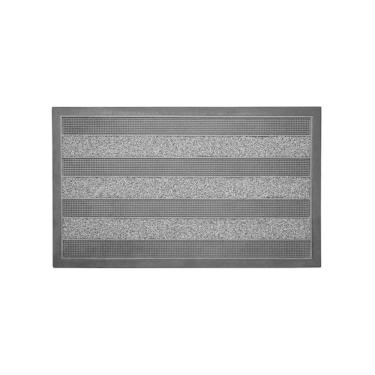 Imagem de Tapete Kapazi Capacho CBORCACT01 45X75 Cinza