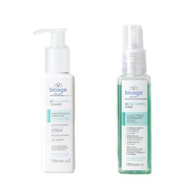 Imagem de Kit Anti-oleosidade Sabonete Facial e Loção Tônica - Bioage