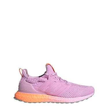 Imagem de adidas Tênis feminino NMD R1, Bliss Lilac/Bliss Lilac/Beam Orange, 35