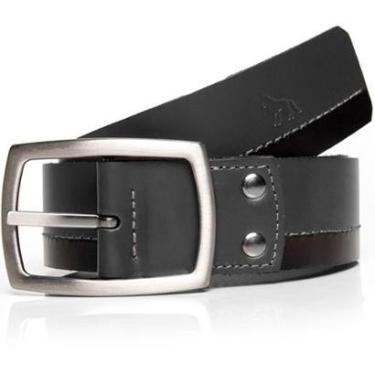 Imagem de Cinto Couro Acostamento Dual Line Masculino-Masculino