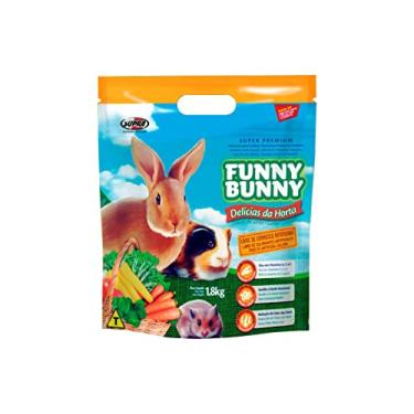 Imagem de Funny Bunny Delícias da Horta - alimento para coelhos – 1,8kg