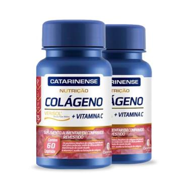 Imagem de Kit 2 Colágeno Verisol + Vitamina C Catarinense 60 Comprimidos