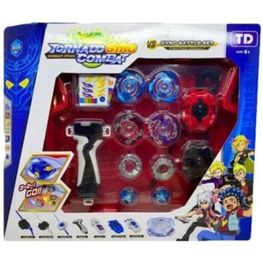 Imagem de Kit Arena Combate Beyblade 2 Lançadores 4 Piões