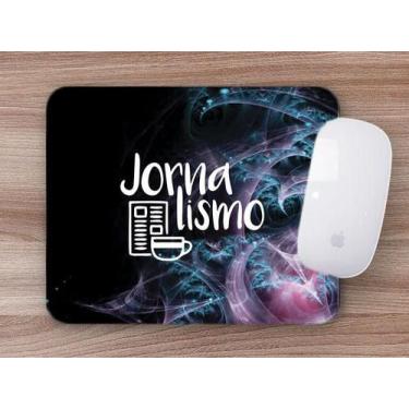 Imagem de Mouse Pad Emborrachado Personalizado Jornalismo - Deluzz