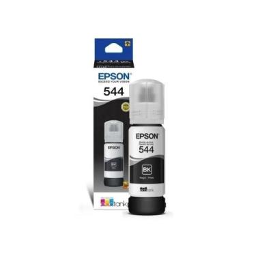 Imagem de Refil Garrafa De Tinta Epson 544 Preto Original, Preto