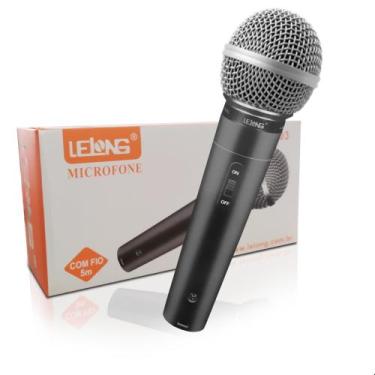 Imagem de Microfone Profissional Lelong Le-903 Com Cabo 5m