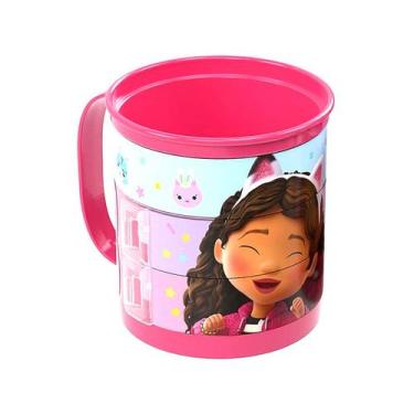 Imagem de Caneca Giratória A Casa Mágica da Gabby Copo de Alça - Plasútil