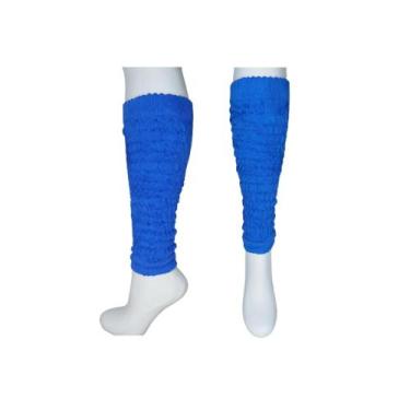 Imagem de 1 Par Meia Polaina Colorida Feminina Fitness Ginástica Treino Aeróbica