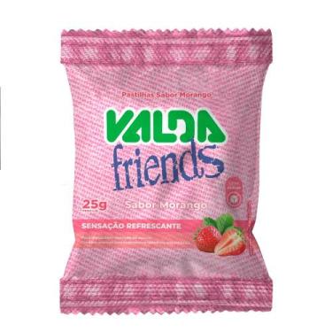 Imagem de Pastilhas Valda Friends Sabor Morango 25g
