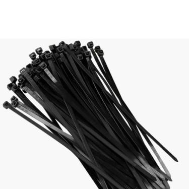 Imagem de Jogo de 100 Abraçadeira Nylon Preta 400x3,6mm - Starfer