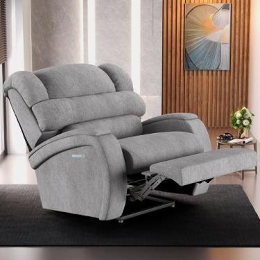 Imagem de Poltrona do Papai Sala de Cinema Reclinável Kylie Elétrica Botão com L