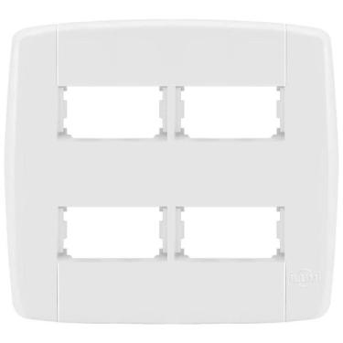 Imagem de Placa 4 Módulos Com Suporte 4X4 - Ilumi Lev - 8907