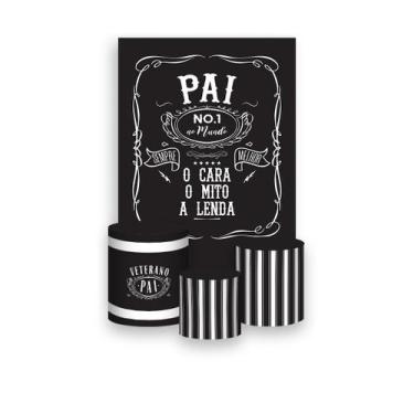 Imagem de Painel De Festa Vertical 1,50 x 2,20 + Trio De Capas Cilindro - Dia Do
