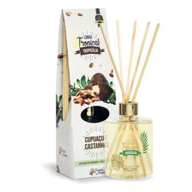 Imagem de Difusor De Varetas 350ml Cupuaçu E Castanhas Tropical Aromas