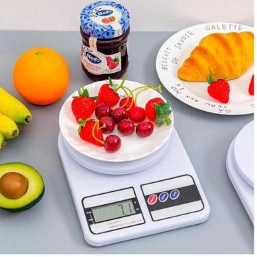 Imagem de Balança Digital de Cozinha Alta Precisão - 10Kg - Plus