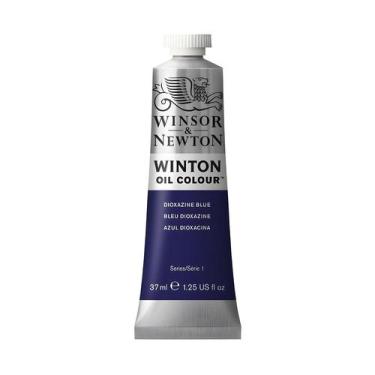 Imagem de Tinta Oleo Winton 37ml Winsor & Newton Sr1 Escolha Cor, DIOXAZINE BLUE