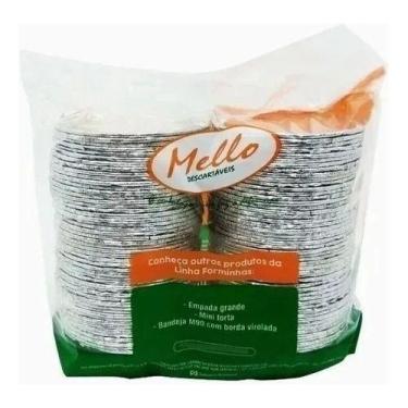 Imagem de Leve 300un Forminha Empada Grande 100ml Mello Descart. 3pct - Mello De